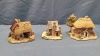 Grindley Almond Petal Platter & 5 Lilliput Lane House Figures - 7