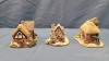 Grindley Almond Petal Platter & 5 Lilliput Lane House Figures - 8