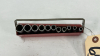Snap-On 1/4in Drive Metric 12pt Deep Sockets - 4