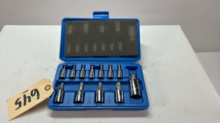 ATD Lobe Tamper Resistant Lobe Star Bit Socket Set