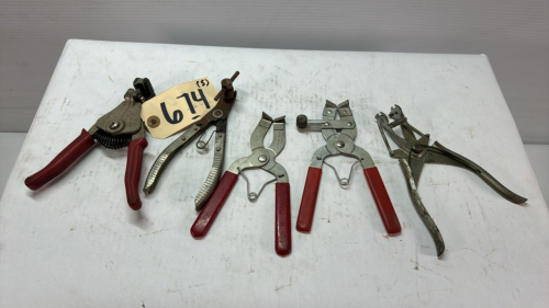 Assorted Pliers and Wire Strippers