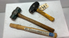 2 -4lb Mini Sledge Hammers & 16in Spare Handle - 2