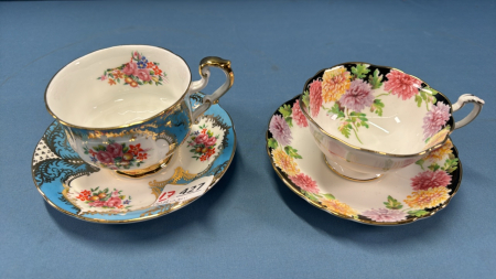 2 Paragon Cups & Saucers