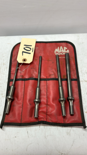 Mac 4 Piece Air Hammer Punch Set -AH1140