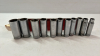 Snap-On 11 Piece SAE 1/2in Drive Deep Sockets - 2