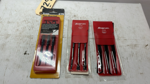 3 Non-Marring Pick & Light Duty Pry Sets