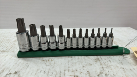 Gear Wrench 13 Piece Tamper Proof Torx Socket Set