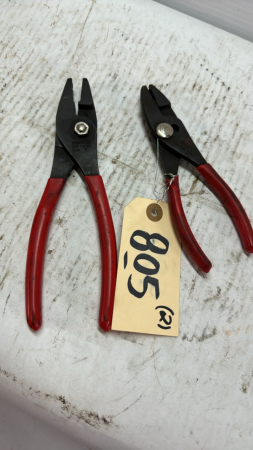 Snap-On 2 Pairs of Slip Joint Hose Clamp Pliers