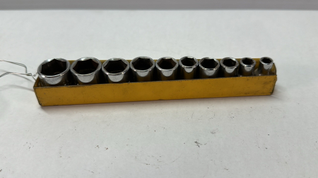 Mac 10 Piece 1/4in Drive Metric Socket Set