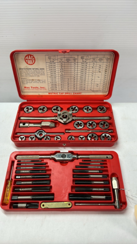 Mac Metric Tap and Die Set