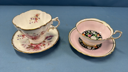 2 Paragon Cups & Saucers