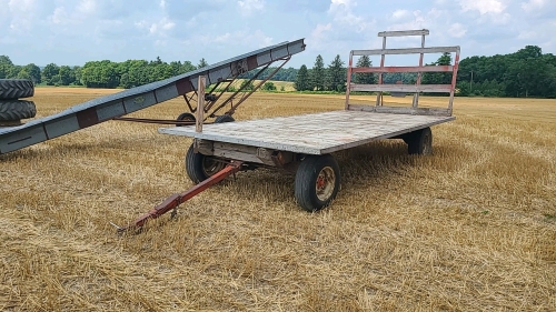 18ft x 8.5ft Flat Rack Wagon