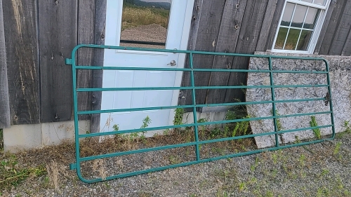 12 foot steel gate