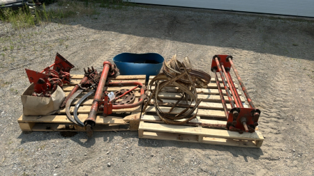 Lot of Baler Parts