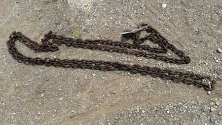 20 foot of grade 70 chain with hooks