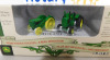 JD Plastic Toy Tractor w/ball cap 1/64 "D" in 23 set - 2