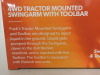 1/64 Puck 4WD Mounted Manure Toolbar Applicator - 4