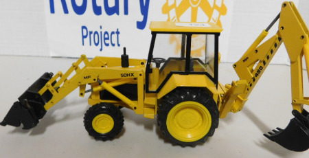 1/50 Conrad Massey Ferguson 50HX Backhoe