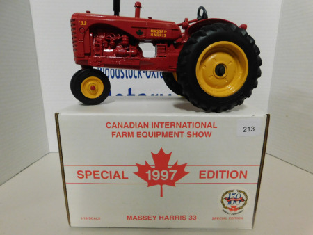 1/16 97 Massey Harris 33 Tractor