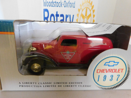 1/24 Liberty 1937 Chevy Panel Van, CTC, NIB