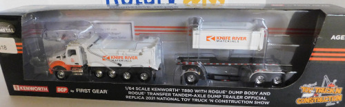 1/64 DCP Knife River Toy Truck Construction