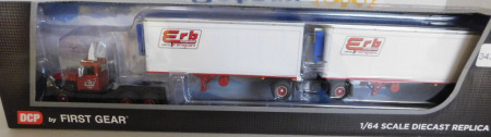 1/64 DCP Erb Transport R Mack w/Vintage Pups, NIB