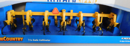 1/16 Cultivator, yellow, NIB, Stock # 2006