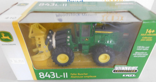 1/50 Ertl JD 843L-11 Feller Buncher