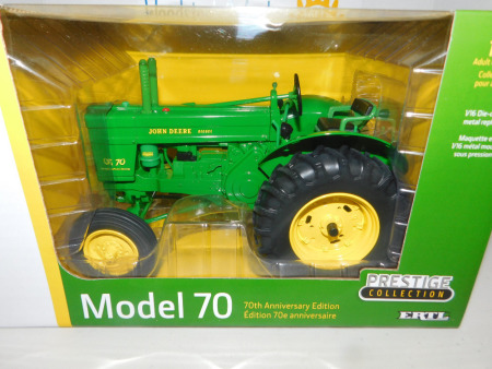 1/16 JD Model 70, 70th Anniv. Prestige, Ertl, VGC