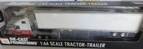 1/64 DeJong Tractor w/Reefer Trailer