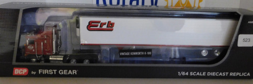 1/64 KW K100 COE Areodyne & Reefer Trailer