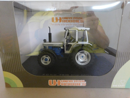 1/32 Ford 7810 Silver Jubilee Tractor, NIB