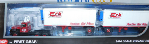 1/64 DCP Erb Refrigerated Mack Pups, NIB