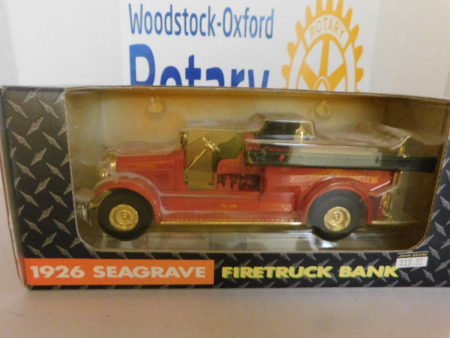 1/30 106 Bank Seagrave Fire Truck