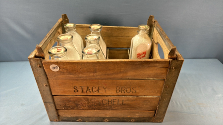 Stacey Bros. 12 Quart Milk Crate - See Notes