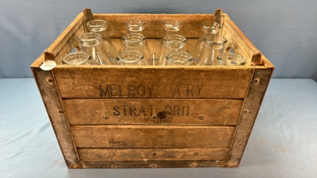 Melroy Dairy 12 Quart Milk Crate - See Notes