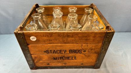 Stacey Bros. 12 Quart Milk Crate - See Notes