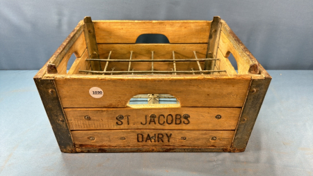 St.Jacob's Dairy 24 Half Pint Milk Crate