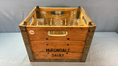 2 Hurondale Dairy 6 Quart Milk Crate - See Notes