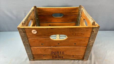 Potts Dairy Crate With No Dividers