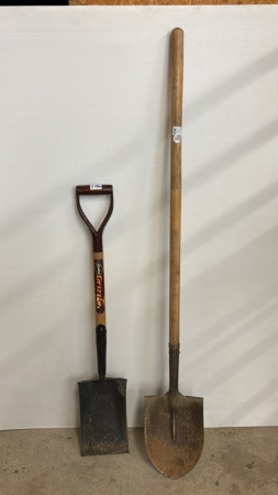 Round Mouth Shovel & Garant Spade