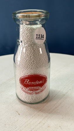 Borden's Dairy SS Round Half Pint