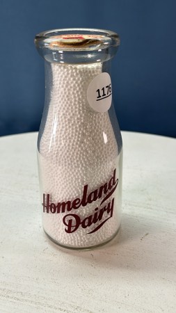 Homeland Dairy SS Round Half Pint