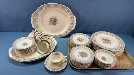 Partial Set of 'Rosalie' Dishes