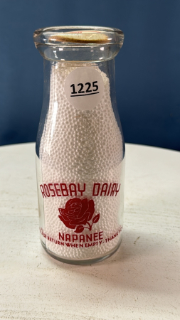 Rose Bay Dairy Napanee SS Round Half Pint