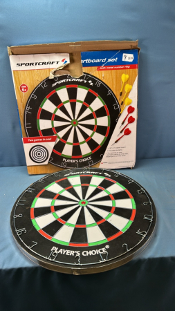 18in Dart Board and Target Game (No Darts)