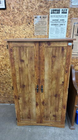 Computer Cabinet with Pull-Out Keyboard Tray