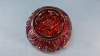 Red Carnival Glass Bowl - 5