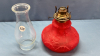 Pigeon Blood Coal Oil Lamp - 3