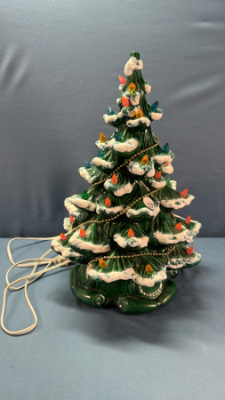 Musical Ceramic Christmas Tree